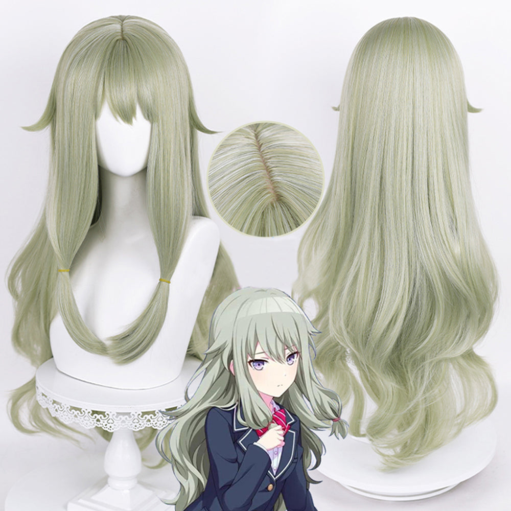 Rulercosplay Anime Project Sekai Colorful Stage feat Hatsune Miku Kusanagi Nene Gray Long Cosplay Wig