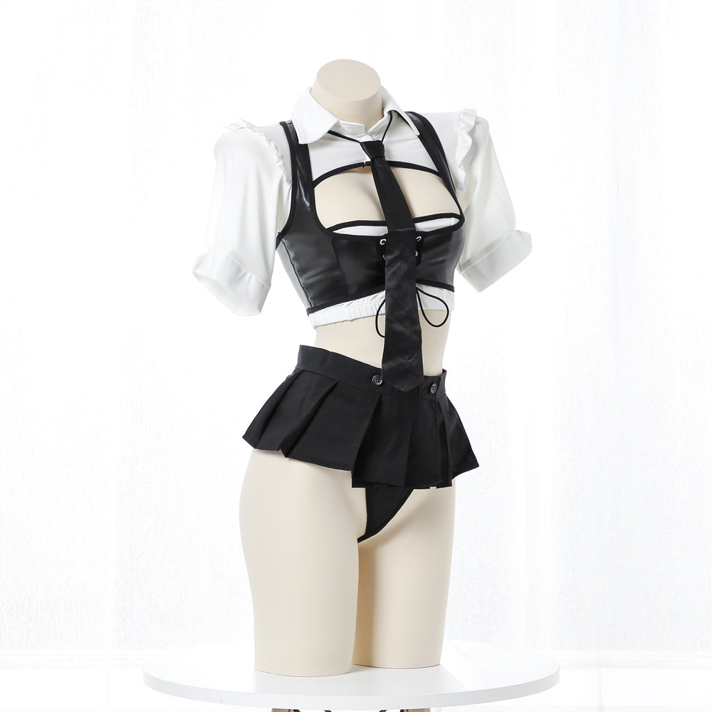 Rulercosplay Black And White Sexy Cosplay Costume