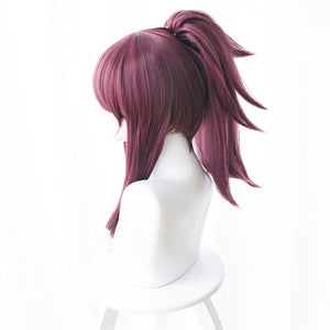 Rulercosplay Anime League of Legends K/DA Akali Long Purple Cosplay Wig