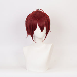 Rulercosplay Twisted Wonderland Riddle Red Short Cosplay Wig
