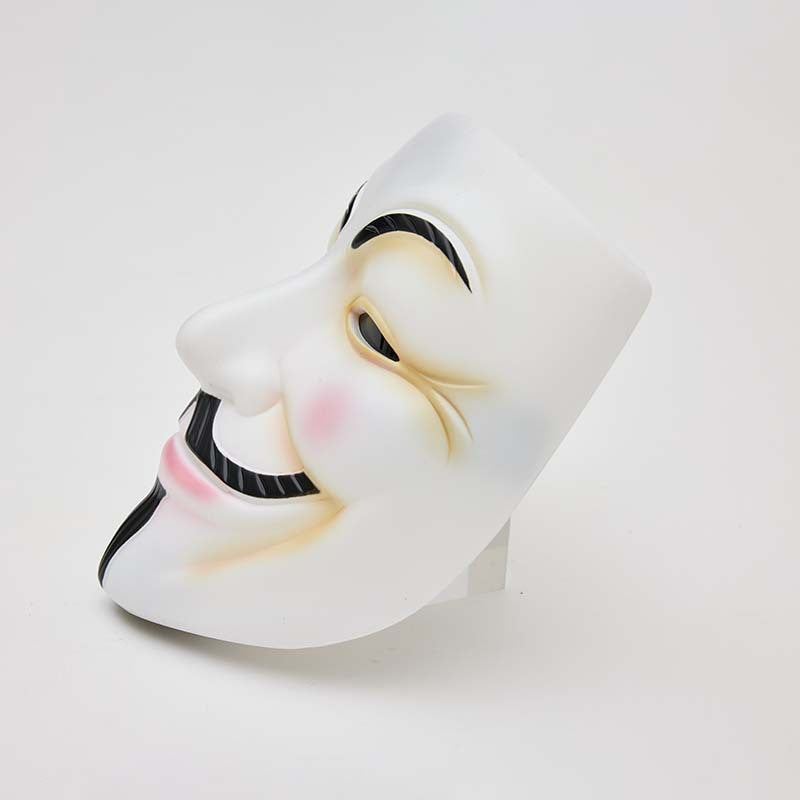 Rulercosplay V for Vendetta High Quality White Cosplay Mask