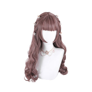 Rulercosplay Rainbow Candy Wigs Colorful Long curly Lolita Wig