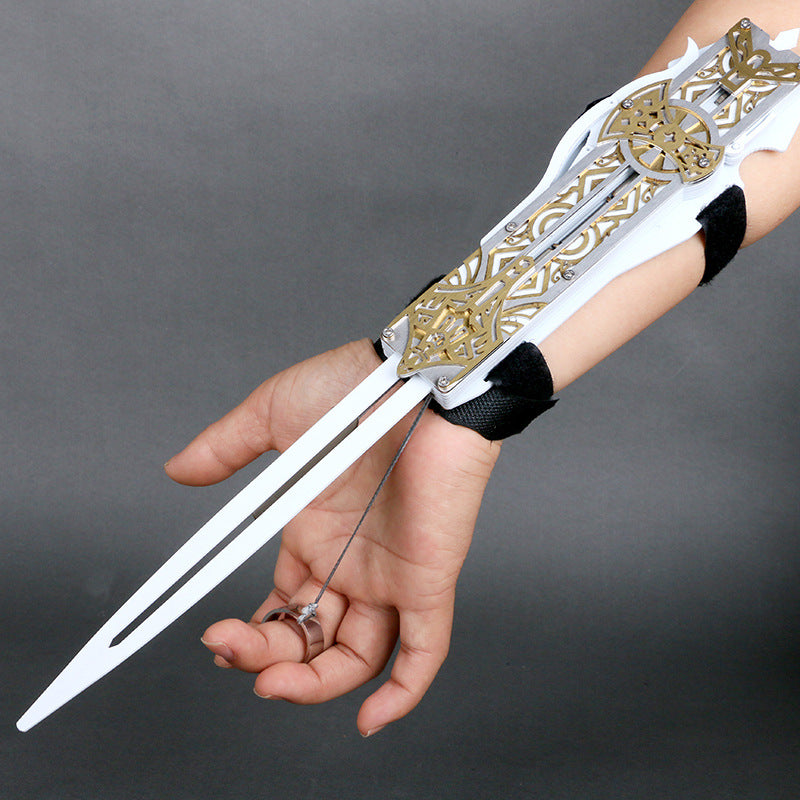 Rulercosplay Assassin's Creed Hidden Blade Two-stage Handmade Cosplay Weapon