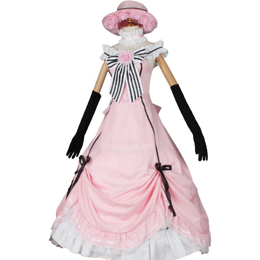Rulercosplay Anime Black Butler Ciel Phantomhive Pink Dress Cosplay Costume - Rulercosplay