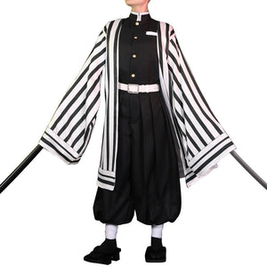 Rulercosplay Anime Demon Slayer Iguro Obanai Haori Uniform Cosplay Costume - Rulercosplay