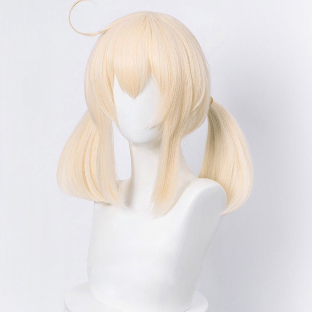 Rulercosplay Anime Genshin Impact Klee Light Golden Medium Cosplay Wig