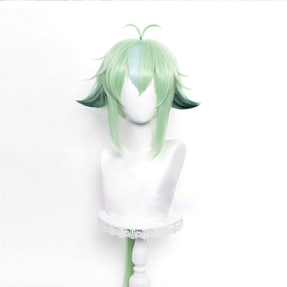 Rulercosplay Anime Genshin Impact Sucrose Green Long Cosplay Wig - Rulercosplay