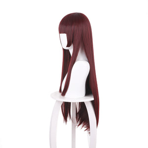 Rulercosplay Anime Kumichou Musume to Sewagakari Sakuragi Yaeka Red Long Cosplay Wig - Rulercosplay
