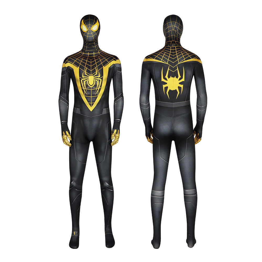 Rulercosplay Spider-Man Across the Spider-Verse Miguel O'Hara Yellow Cosplay Costume