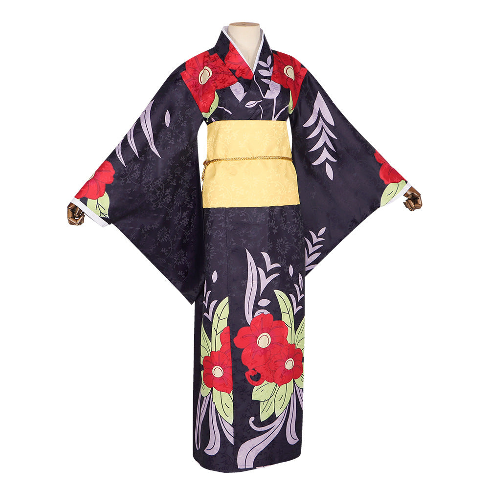 Rulercosplay Anime Demon Slayer Tamayo Kimono Cosplay Costume