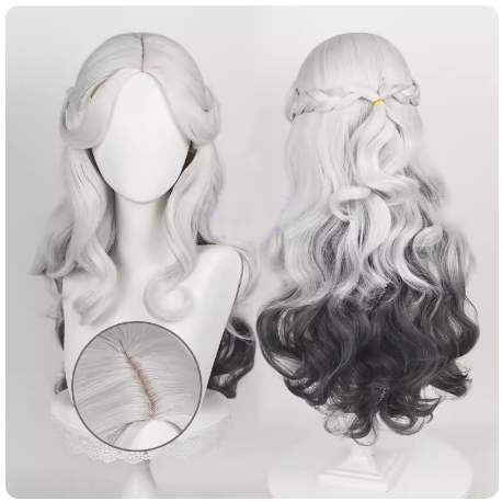 Rulercosplay Game Identity V Ithaqua Long White Cosplay Wig For Halloween Party