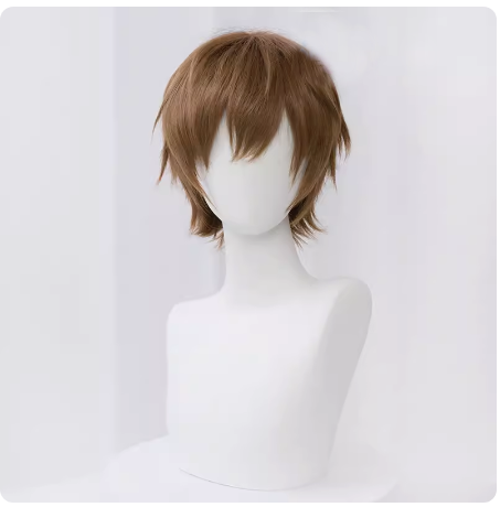 Rulercosplay Game Identity V Naib Subedar Short Brown Cosplay Wig For Halloween Party