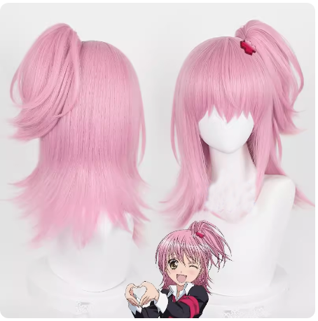 Rulercosplay Anime Shugo Chara Sanjo Kairi Pink Long Cosplay Wig For Halloween Party