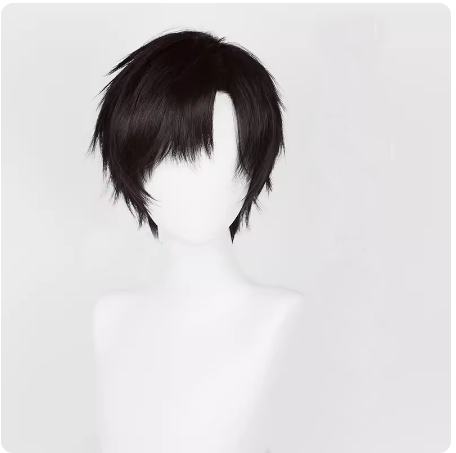 Rulercosplay Game Light and Night Osborn Cosplay Black Wig For Cosplay Party