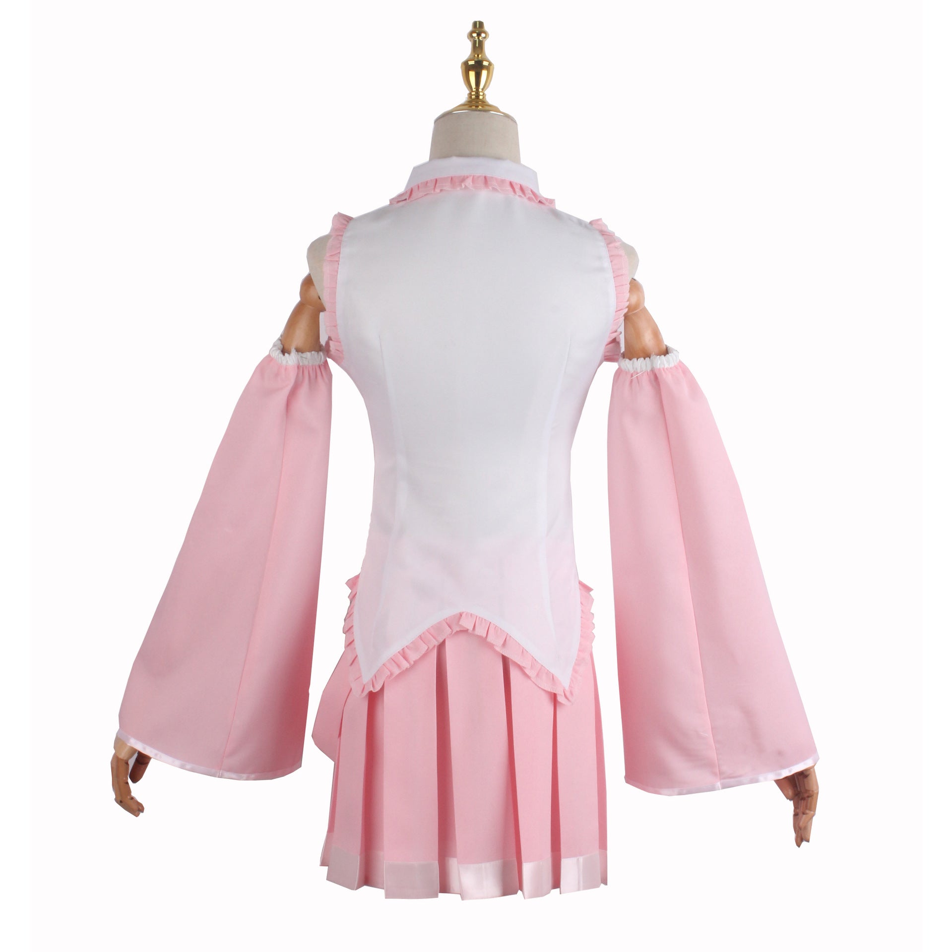 Rulercosplay Vocaloid Miku Pink Uniform Cosplay Costume