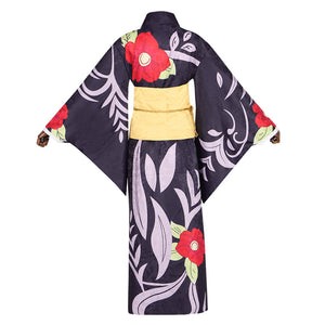 Rulercosplay Anime Demon Slayer Tamayo Kimono Cosplay Costume