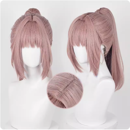 Rulercosplay Game Light and Night Heroine Cosplay Long Pony-Tail Wig For Cosplay Party