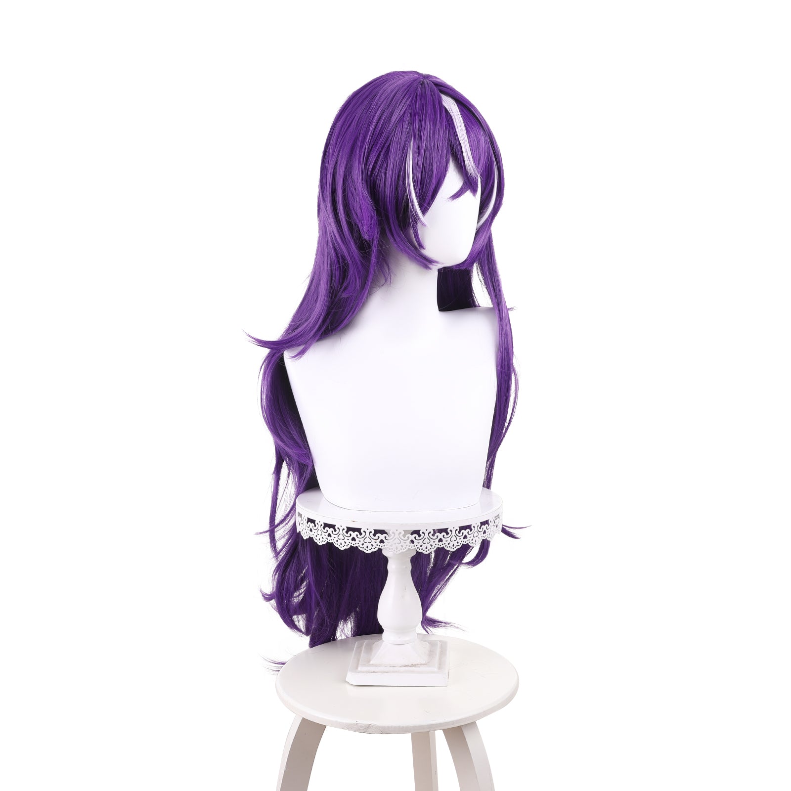 Rulercosplay Anime Genshin Impact Chevreuse Purple Long Cosplay Wig