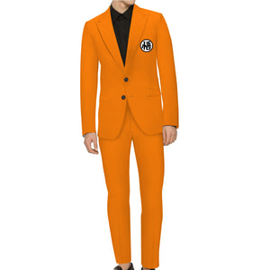 Rulercosplay Dragon Ball Men Slim Fit Suit Separates Jacket Slim 2 Button Blazer Pants For Party
