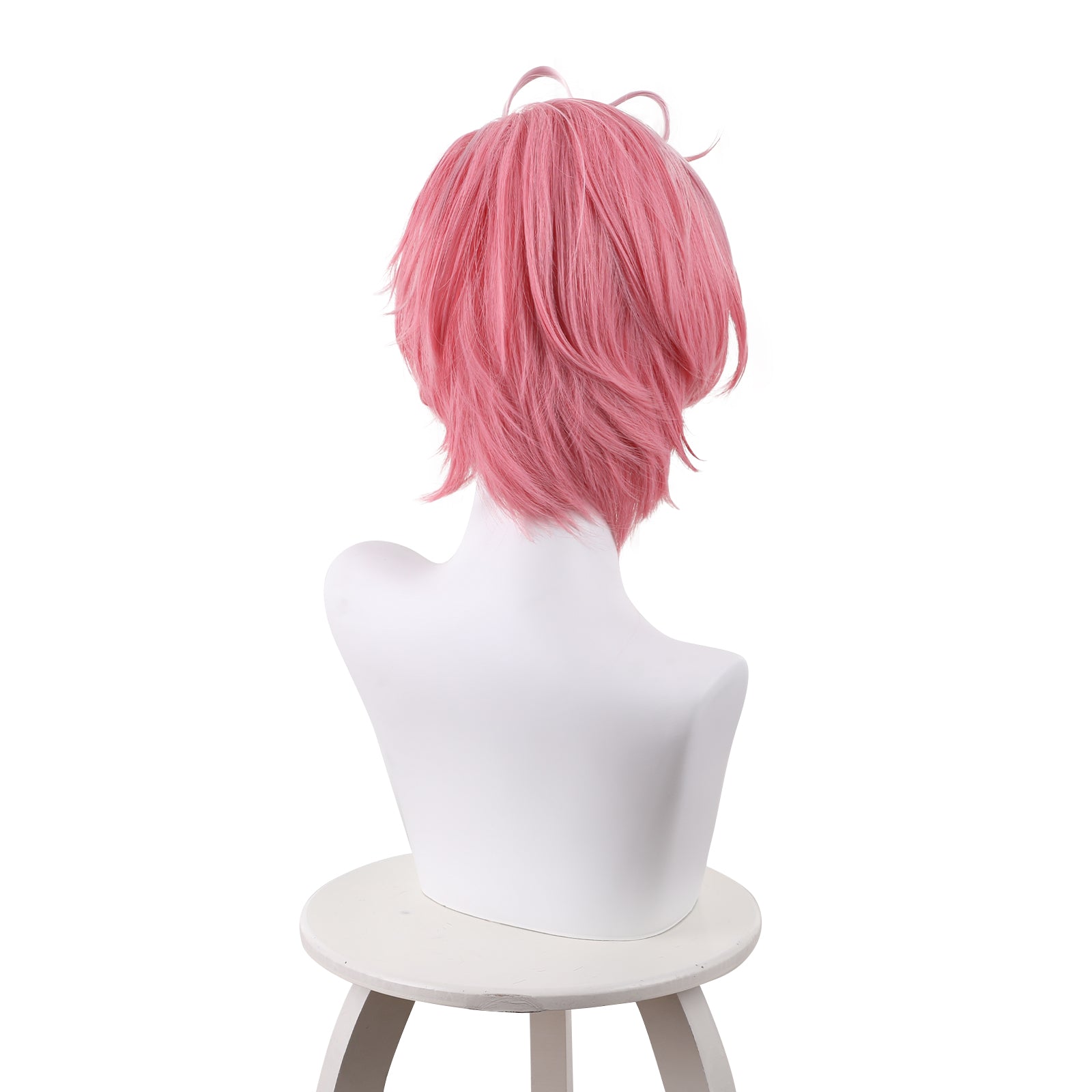 Rulercosplay Anime Fragaria Memories Melode Pink with White Short Cosplay Wig