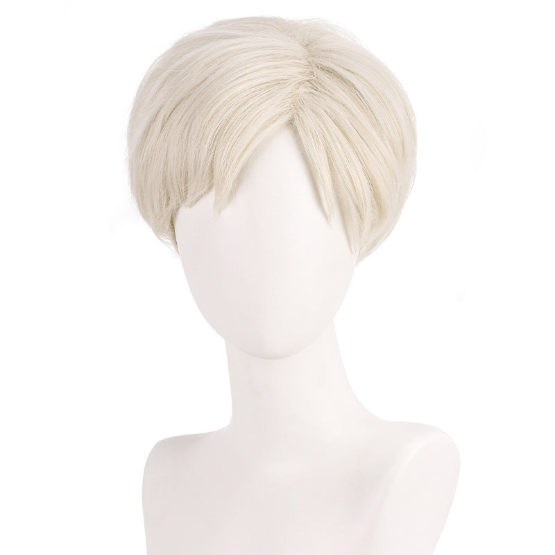 Rulercosplay Barbie Movie ken with Milk White Cosplay Wig