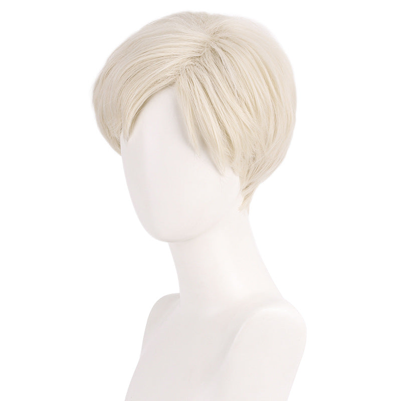 Rulercosplay Barbie Movie ken with Milk White Cosplay Wig