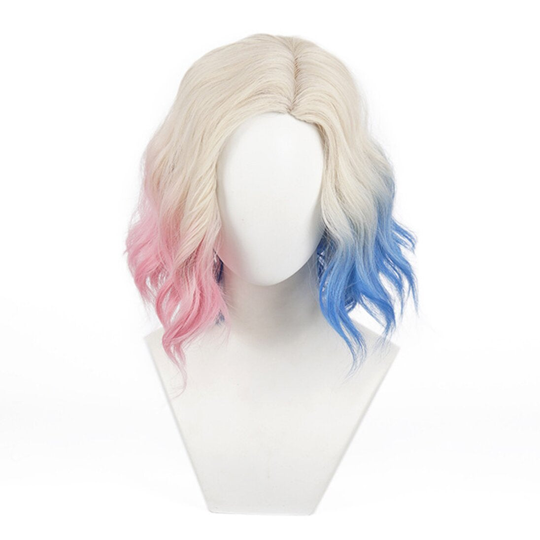 35cm Synthetic Short Blonde Wig Cosplay Costume Game OW Overwatch