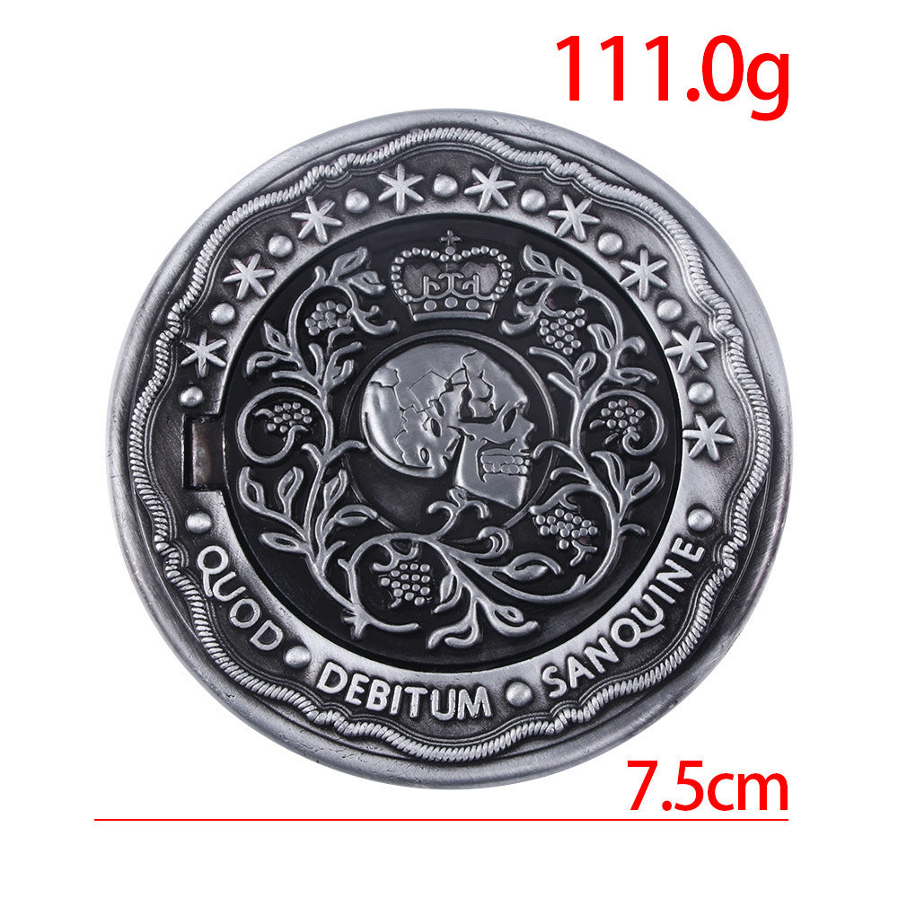 Rulercosplay Movie John Wick 4 Aiyee Blood Oath Marker Coin Adjudicator Coin Gold Coin Collecting Coin Cosplay Props