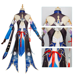 Rulercosplay Honkai Star Rail Jingliu Uniform Suit Cosplay Costume With Accessories For Halloween Party