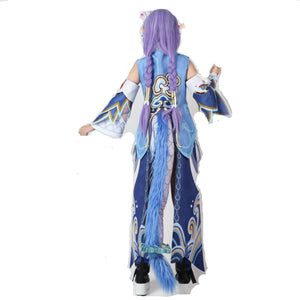 Rulercosplay Honkai Star Rail Bailu Uniform Suit Cosplay Costume With Accessories For Halloween Party