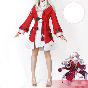 Rulercosplay Honkai Star Rail Clara Uniform Suit Cosplay Costume With Accessories For Halloween Party