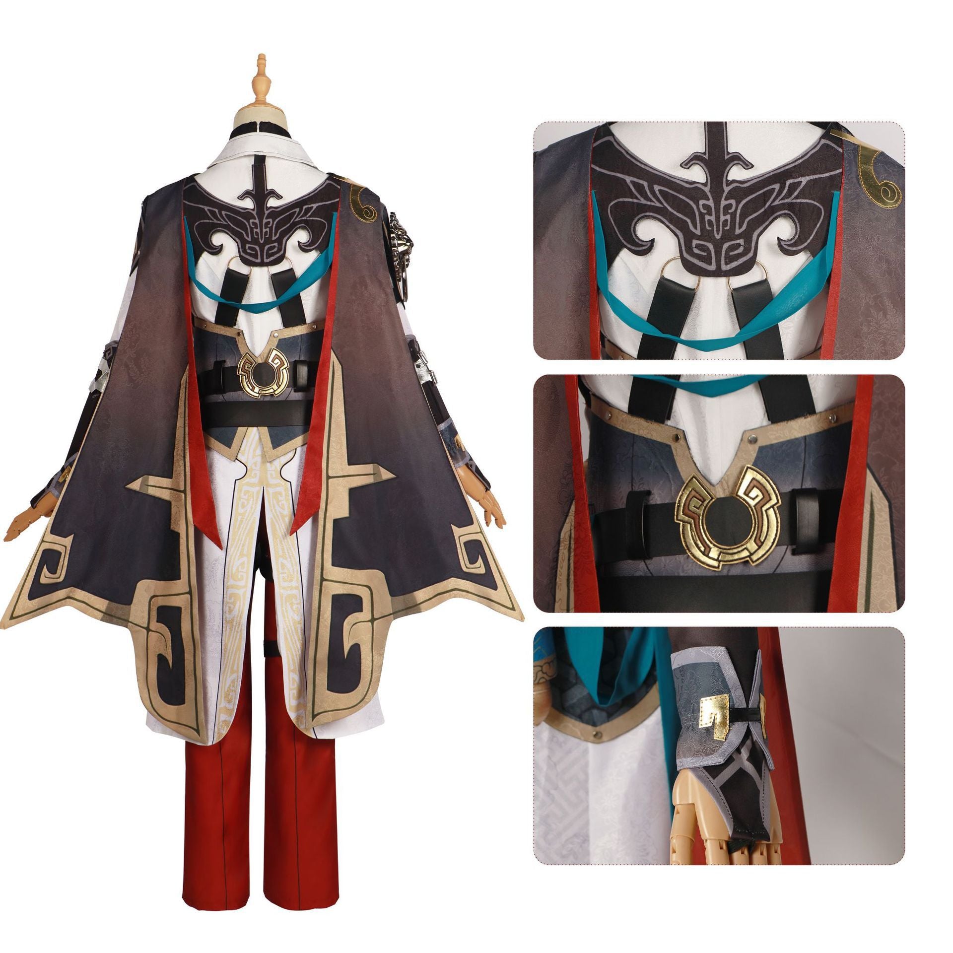 Rulercosplay Honkai Star Rail Jing Yuan Uniform Suit Cosplay Costume With Accessories For Halloween Party