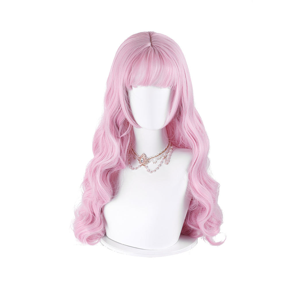 Rulercosplay Rainbow Candy Wigs Colorful Long curly Lolita Wig