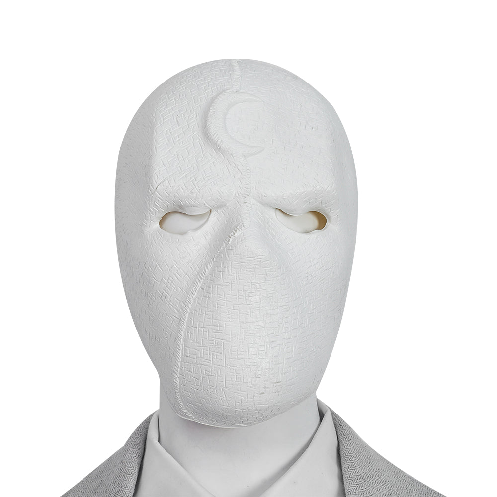 Rulercosplay Marvel Moon Knight grey suit Movie Cosplay Costume