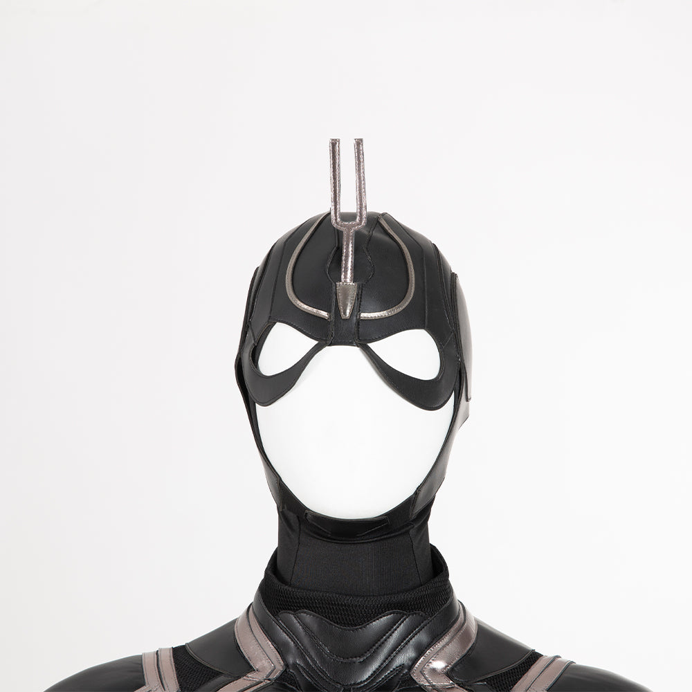 Rulercosplay Movie Marvel Superhero Black Bolt Jumpsuit Movie Cosplay Costume