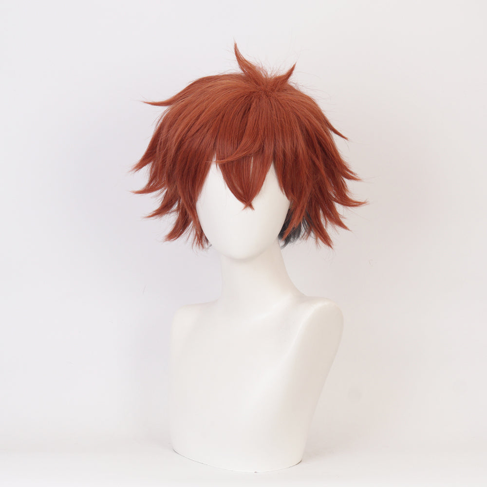 Rulercosplay Twisted Wonderland Ace Red Short Cosplay Wig