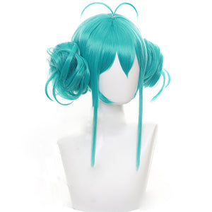 Rulercosplay Vocaloid Hatsune Miku Bunny girl Light Green Short Cosplay Wig