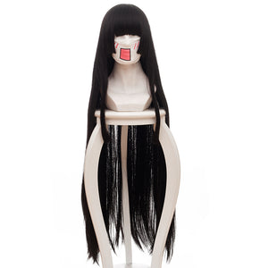 Rulercosplay Anime Tiny Little Life in the Woods Mikochi Black Long Cosplay Wig