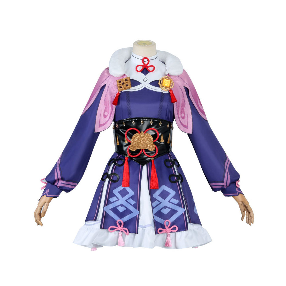 Rulercosplay Genshin Impact Yun Jin Purple Dress Cosplay Costume