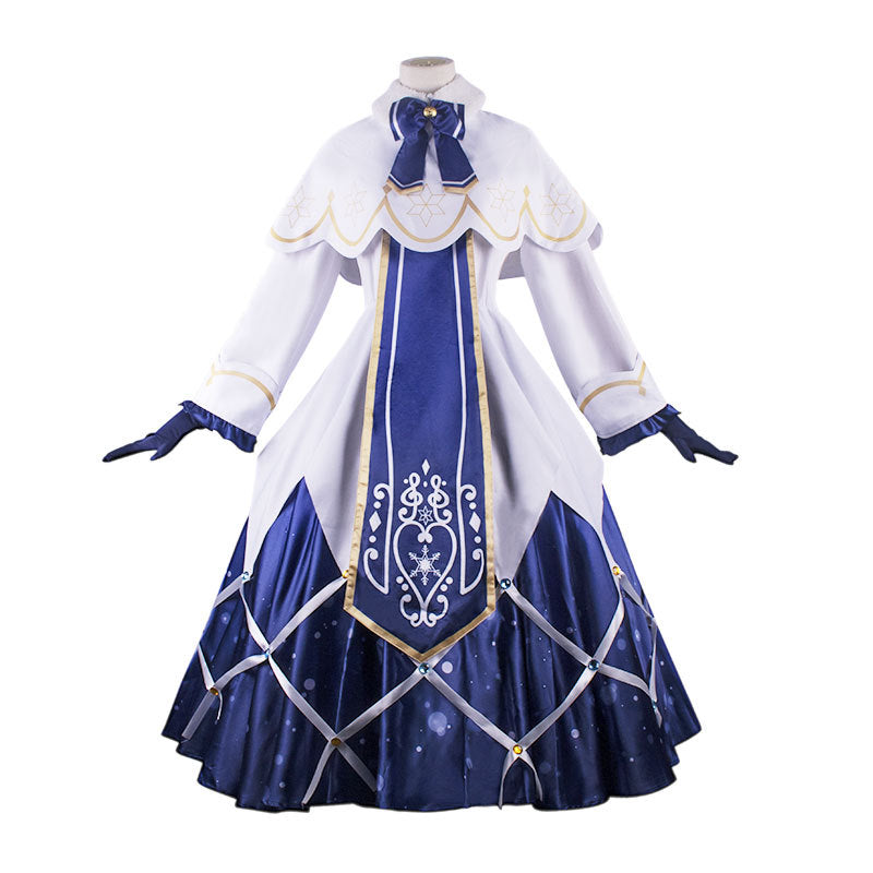 Rulercosplay Vocaloid Hatsune 2021 Snow MIKU White dress Cosplay Costume
