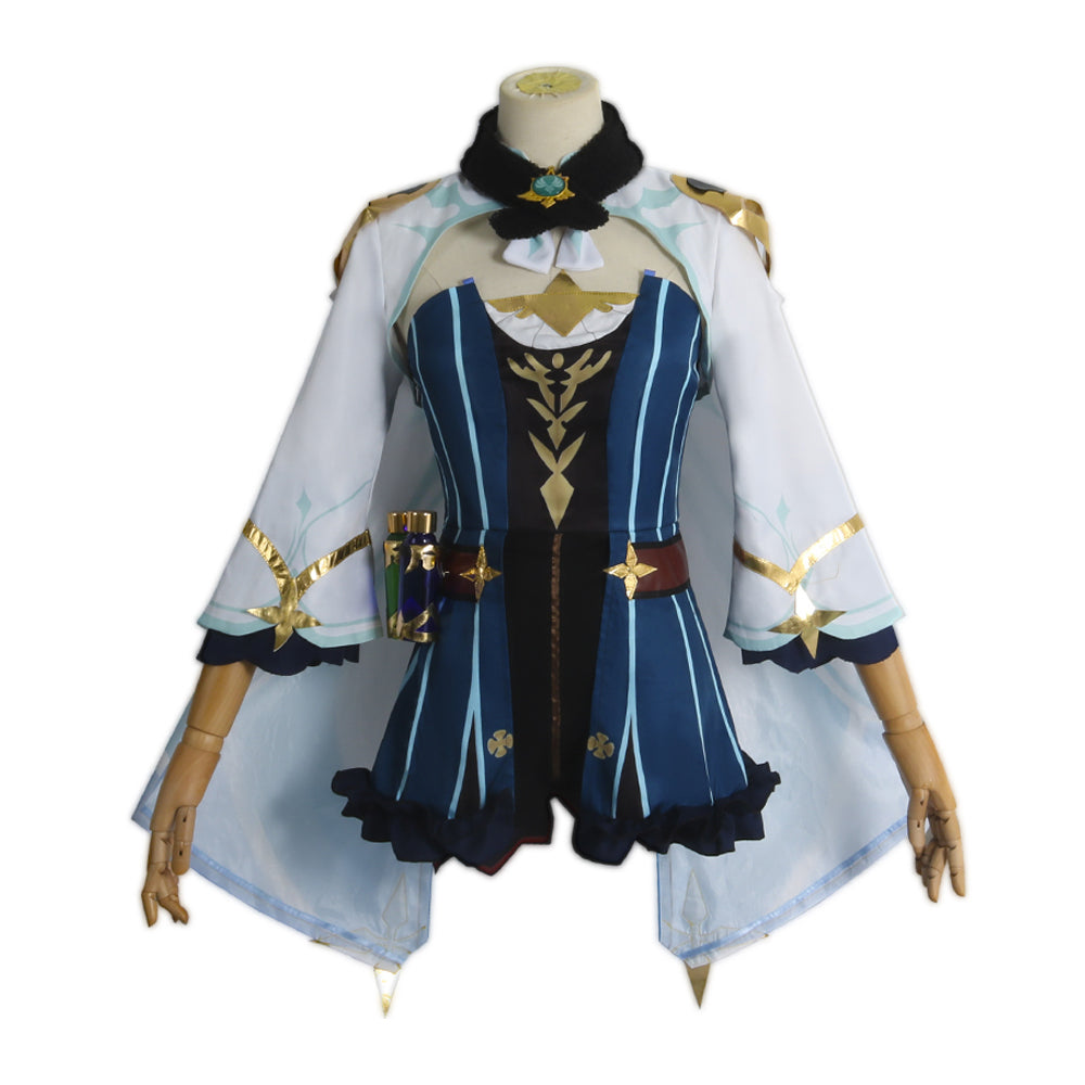 Rulercosplay Genshin Impact Sucrose Blue Dress Cosplay Costume