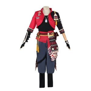 Rulercosplay Genshin Impact Thoma Red Suit Ayato Cosplay Costume