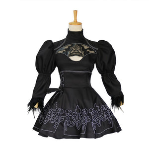 Rulercosplay NieR 2B Black Dress Cosplay Costume