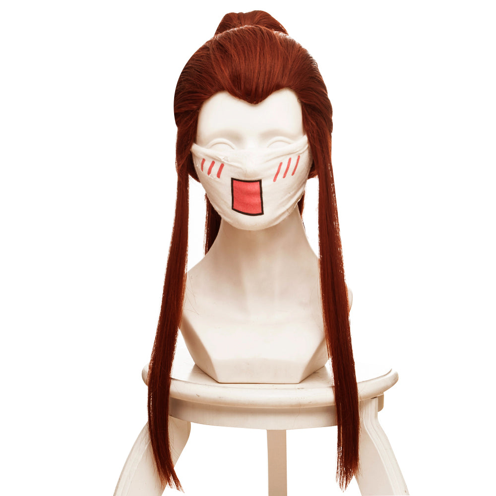Rulercosplay Anime Overwatch Brigitte Lindholm Reddish brown Long Cosplay Wig