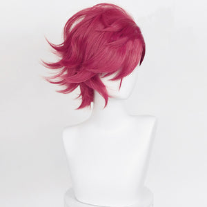 Rulercosplay Anime League of Legends Arcane Violet Short Pink Cosplay Wig