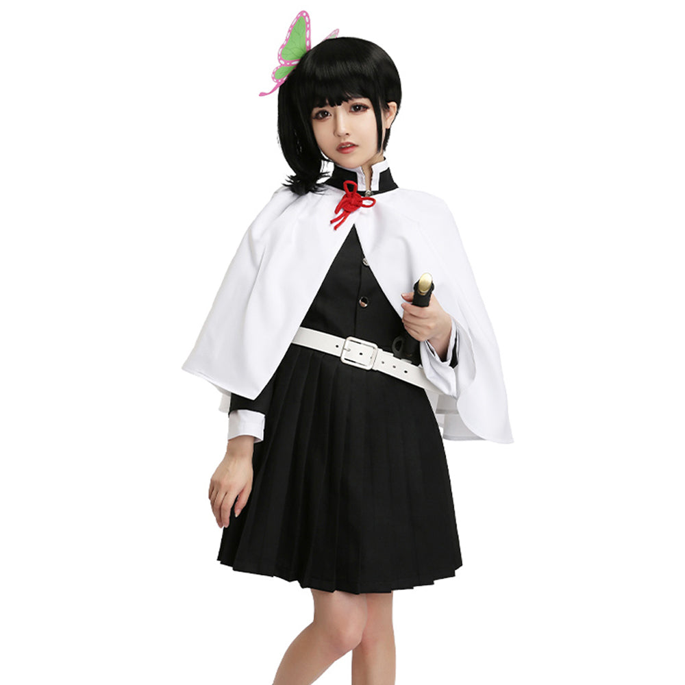 Rulercosplay Anime Demon Slayer Tsuyuri Kanao Uniform Cosplay Costume