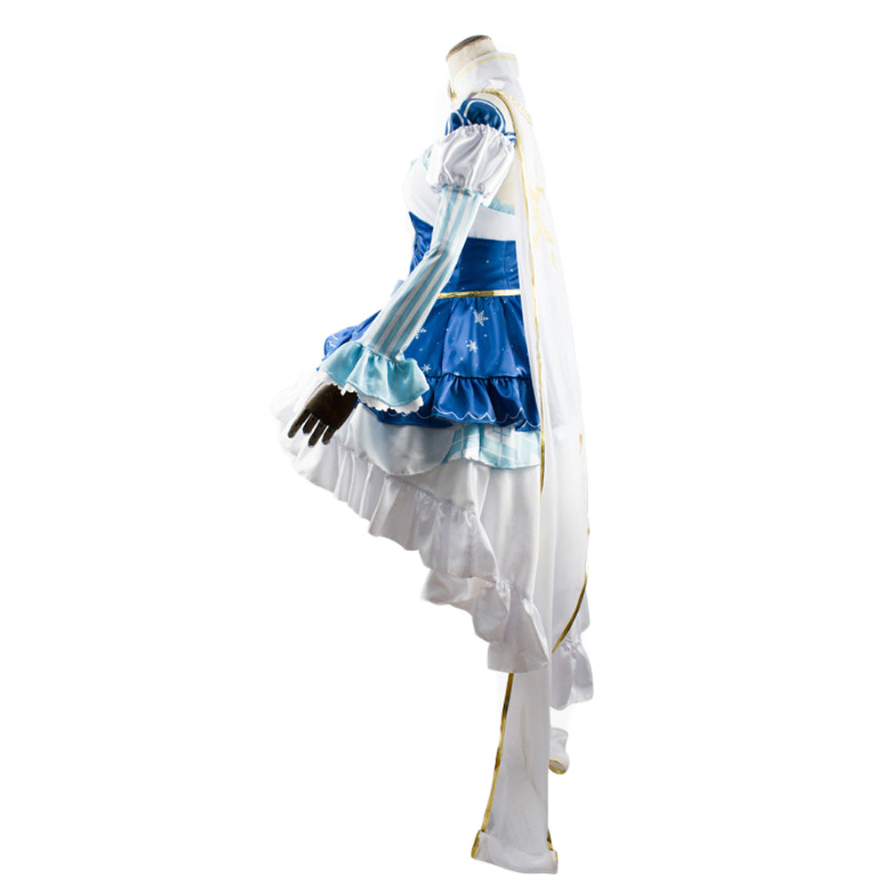 Rulercosplay Vocaloid Hatsune Miku 2019 Snow Princess Cosplay Costume
