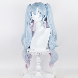 Rulercosplay Vocaloid Hatsune Miku Snow 2023 Miku Blue Long Cosplay Wig