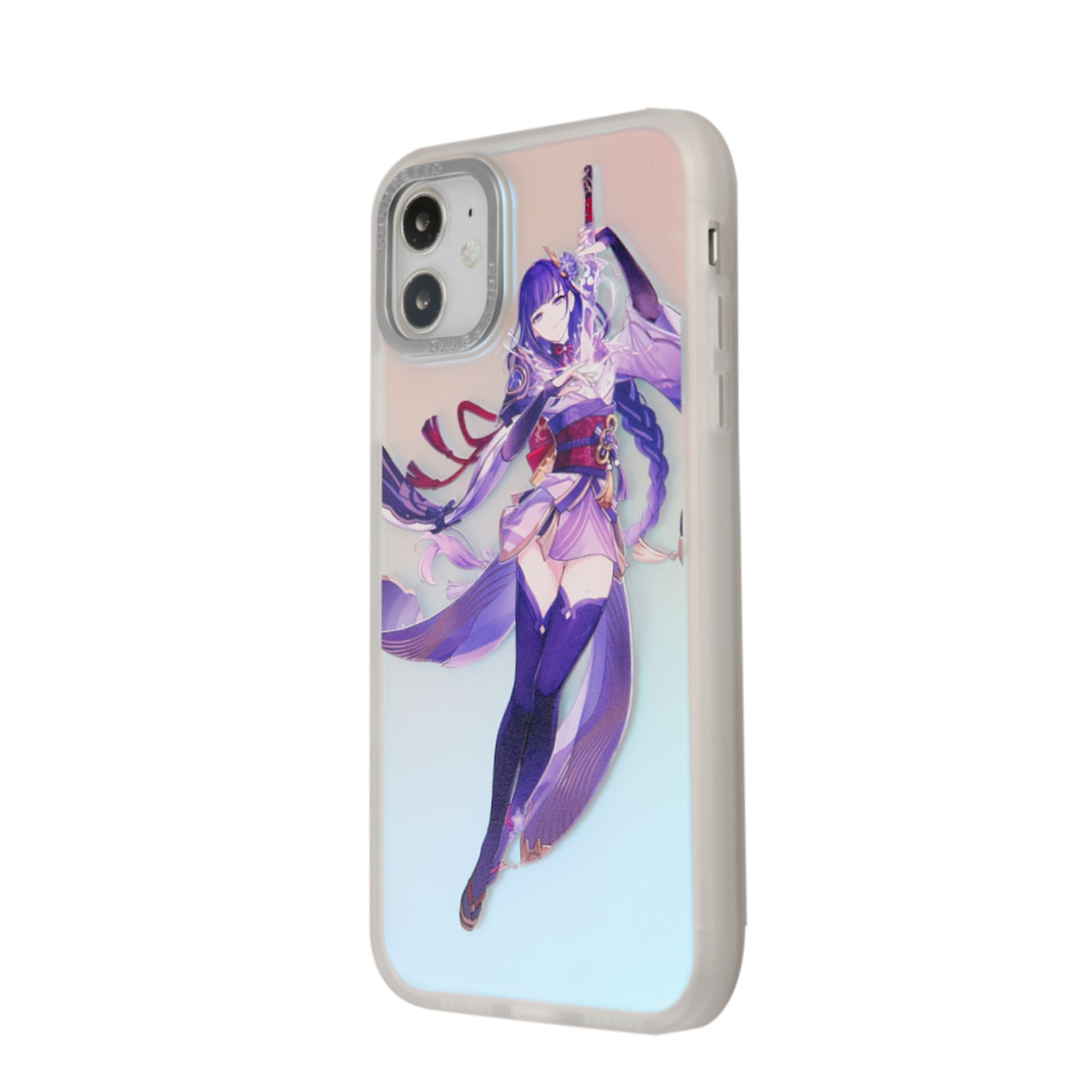 Rulercosplay Genshin impact Raiden Phone Case For iphone 11 12 13 14 Anime peripheral