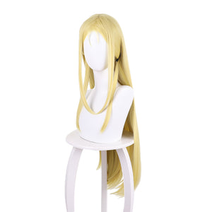 Rulercosplay Anime Summer Time Rendering Kofune Ushio yellow Long Cosplay Wig